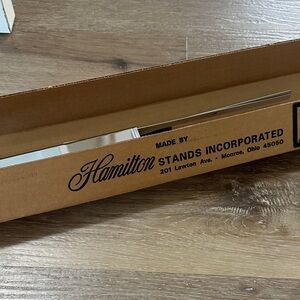 NIB Hamilton Chrome Portable Music Stand
